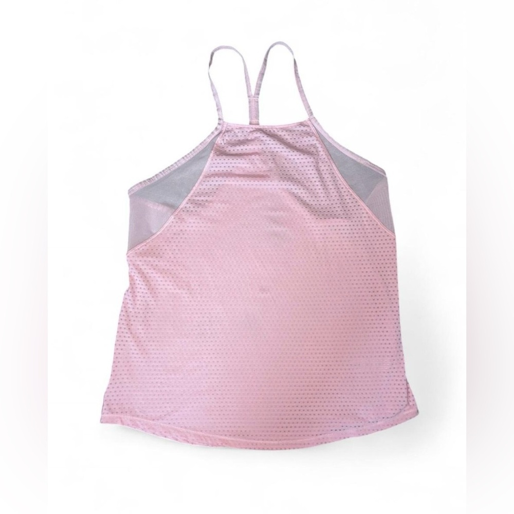 Athleta Peach Mesh Tank Top Women's XS Sleeveless Activewear Workout Gym